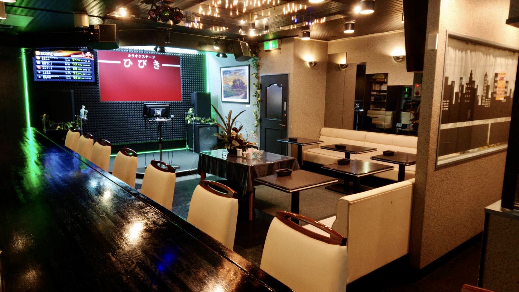 八王市のカラオケ喫茶カラオケステージひびき店内写真7